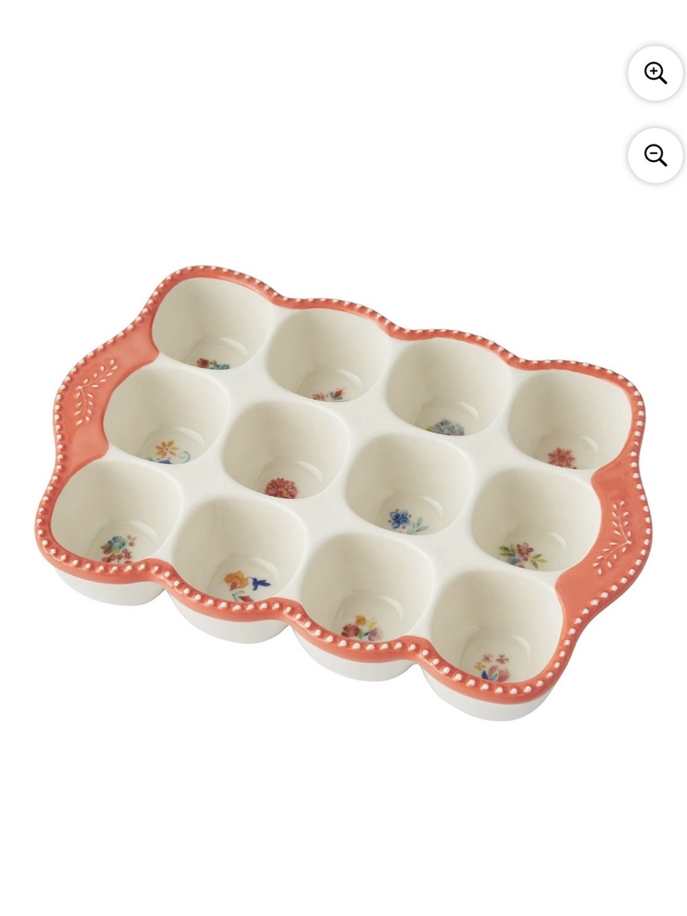 Pioneer Woman Ceramic Blooming Bouquet Egg Holder!!!!